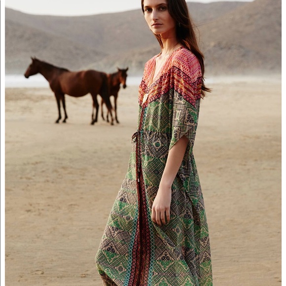 anthropologie kaftan